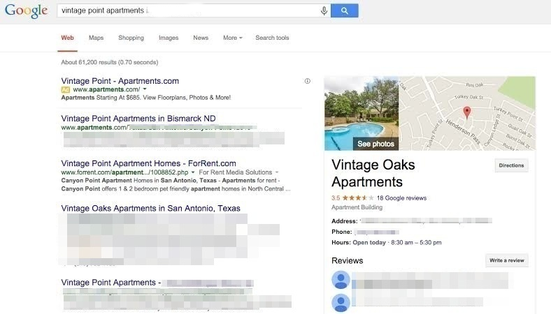 bad-local-seo-apartment-google-serp