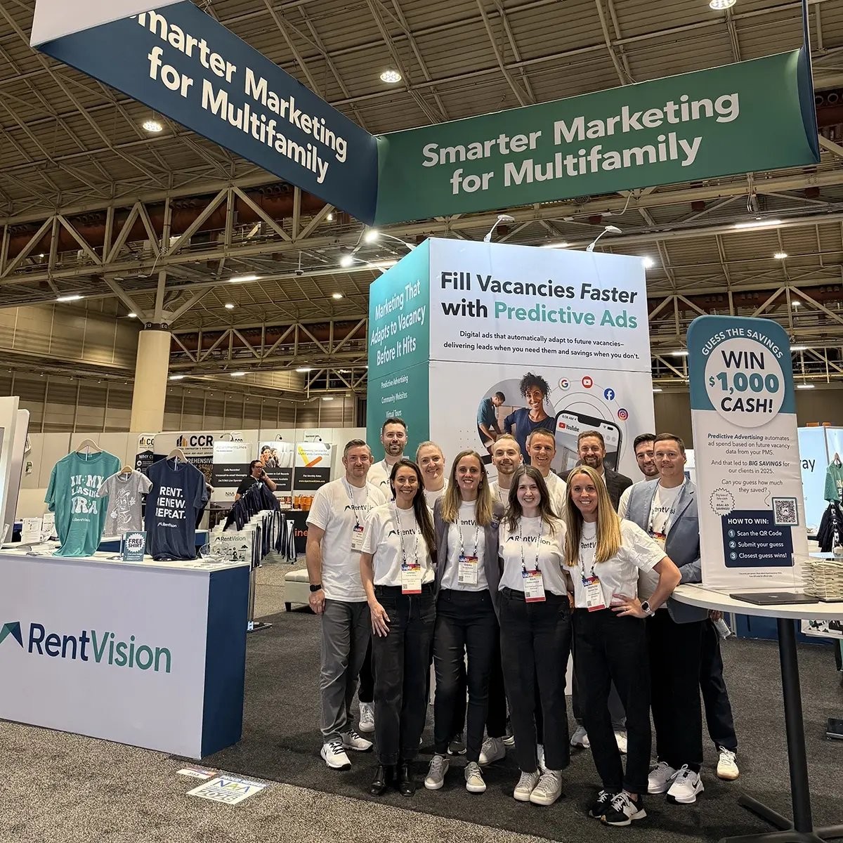RentVision employees at trade show