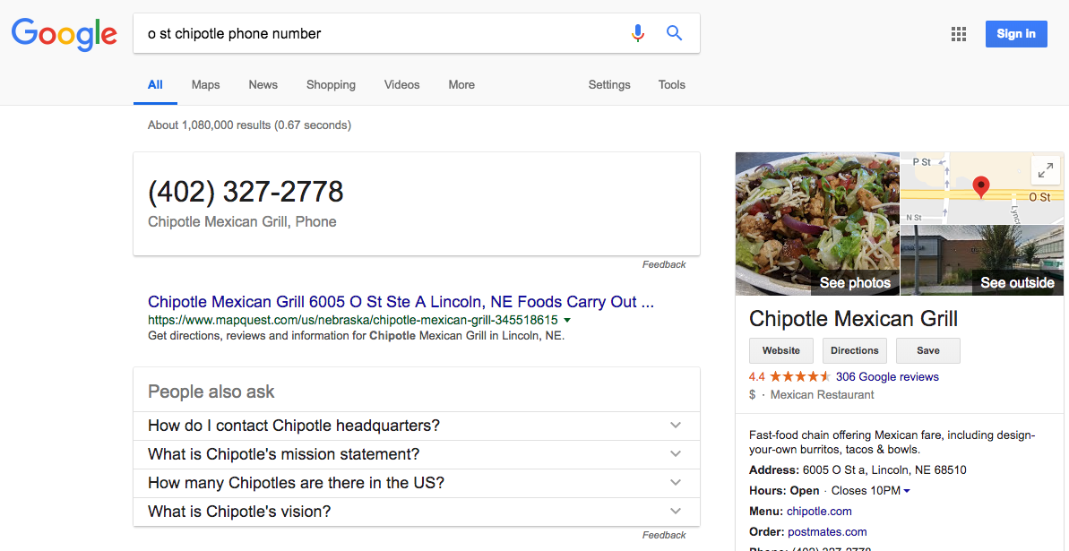 local-phone-number-serp-2018