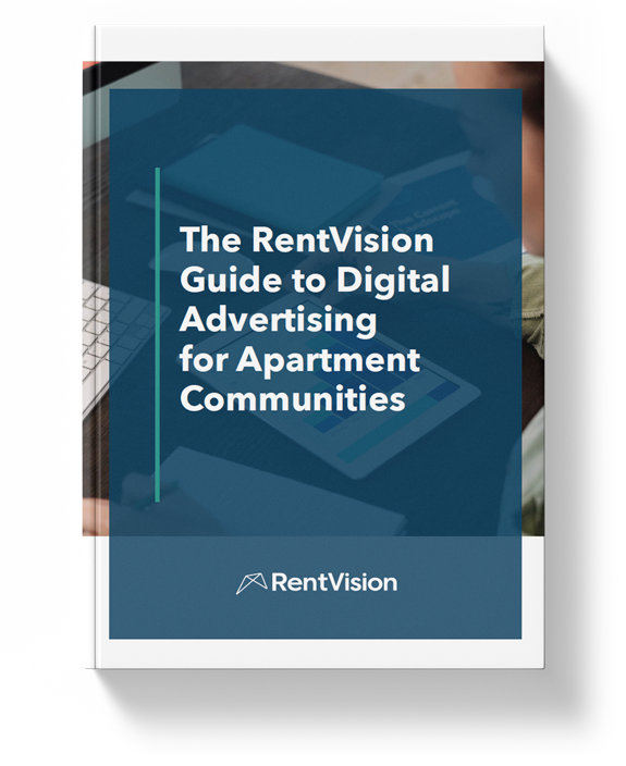 The RentVision Guide to Digital Advertising for Apartment Communities Cover Photo